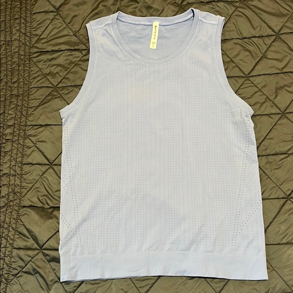 Athleta Periwinkle Sleeveless Top